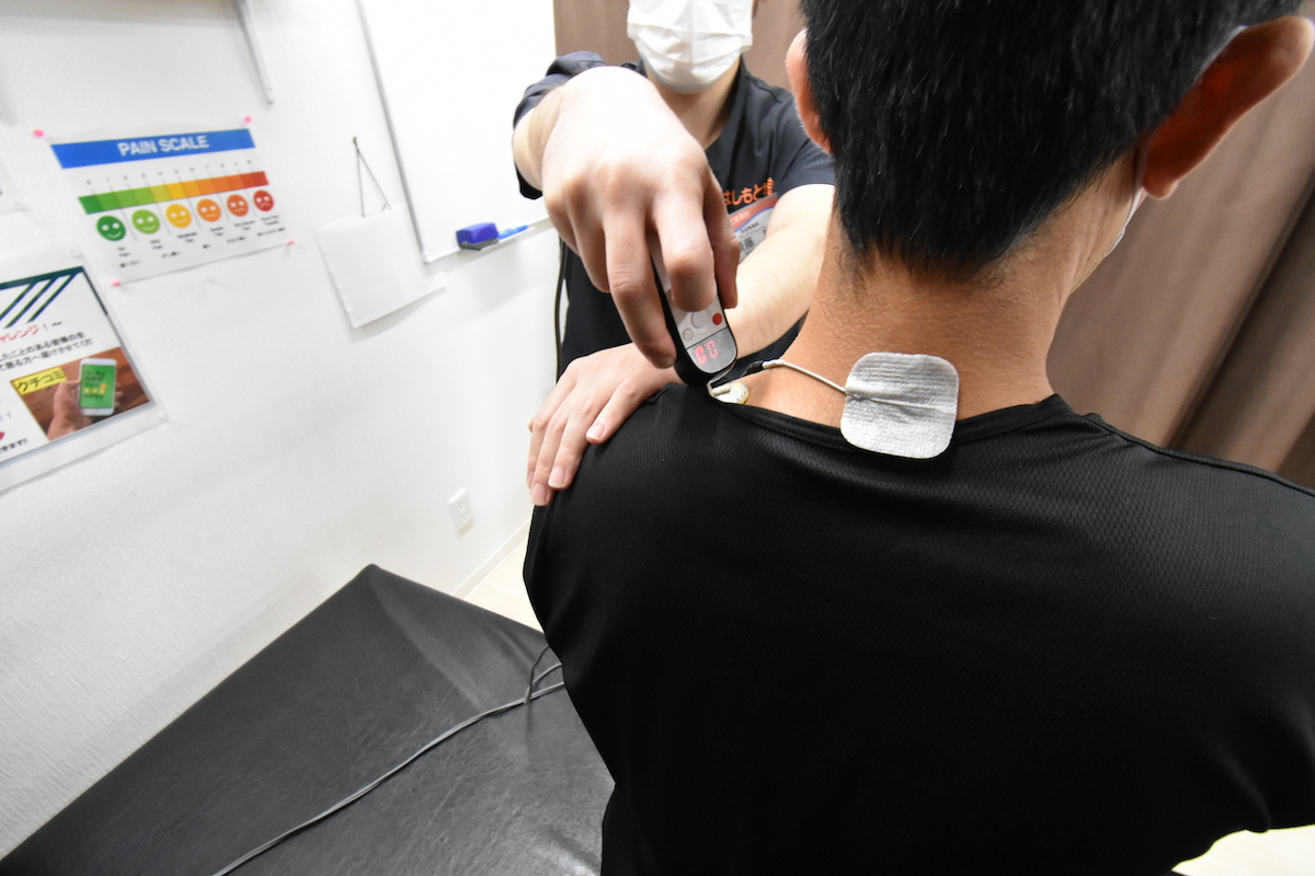 顎関節症施術写真