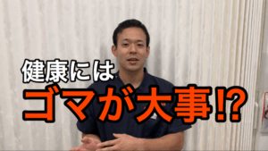 ゴマは健康に大事！？