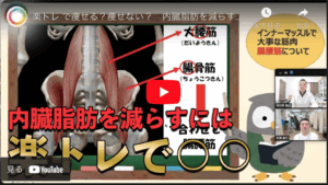楽トレ で痩せる？痩せない？　内臓脂肪を減らす楽トレ方法